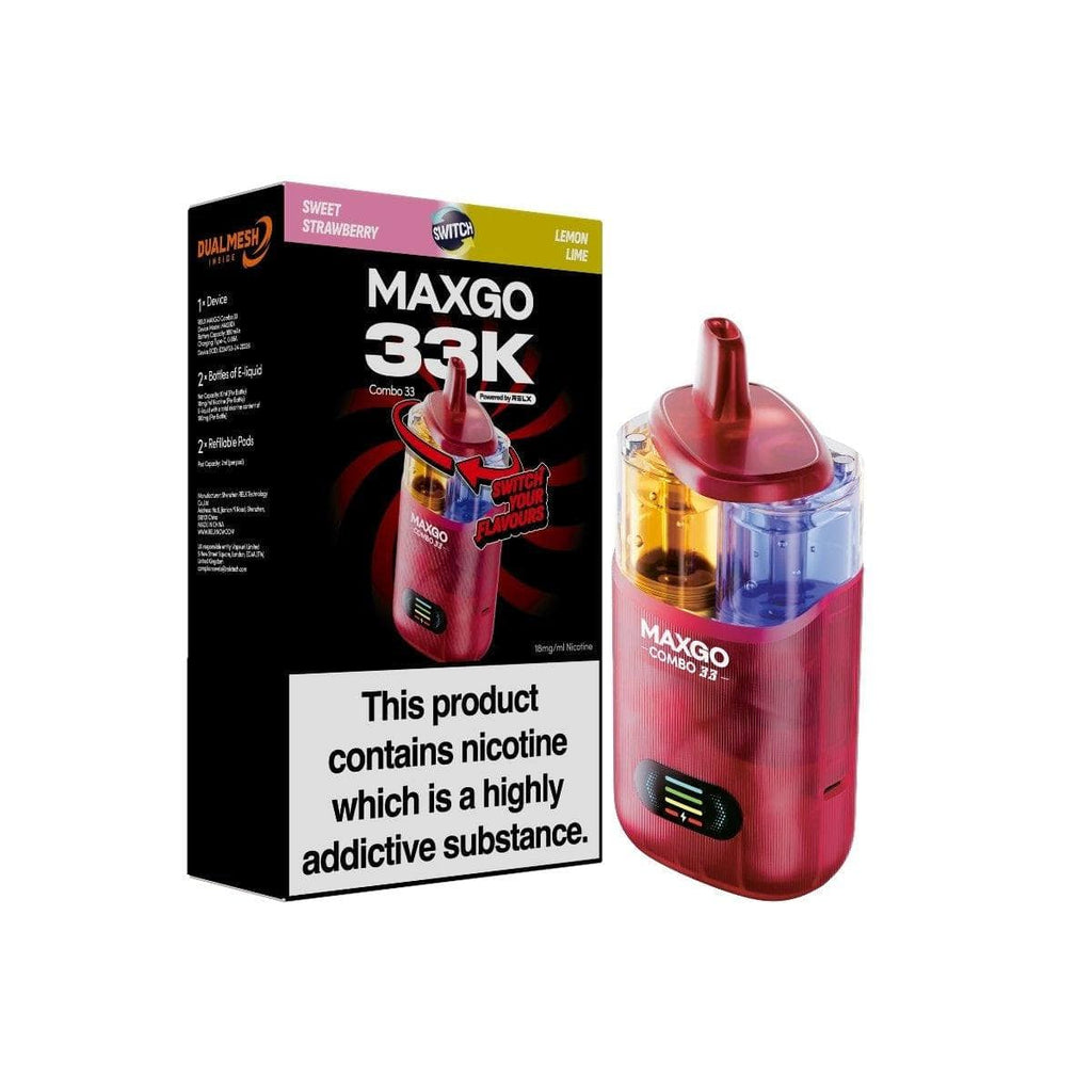 MAXGO Combo 33K Prefilled Pod Kit