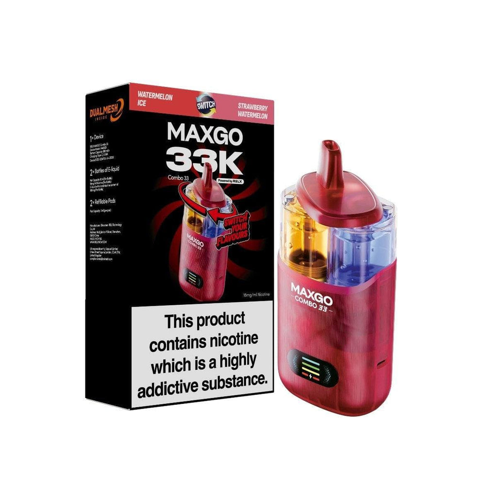 MAXGO Combo 33K Prefilled Pod Kit