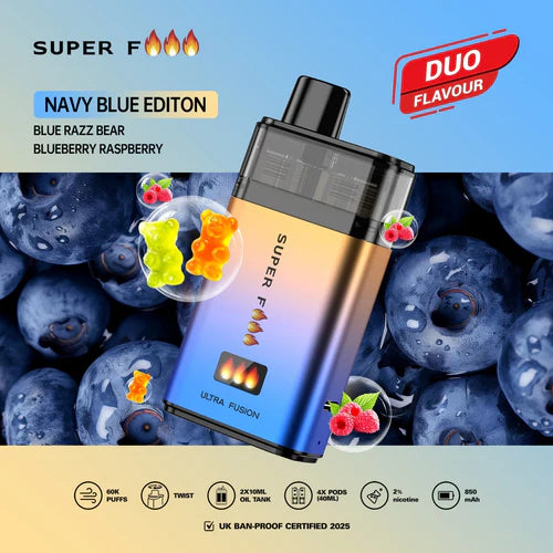 Superfire Ultra Fusion 60K Prefilled Pod Kit
