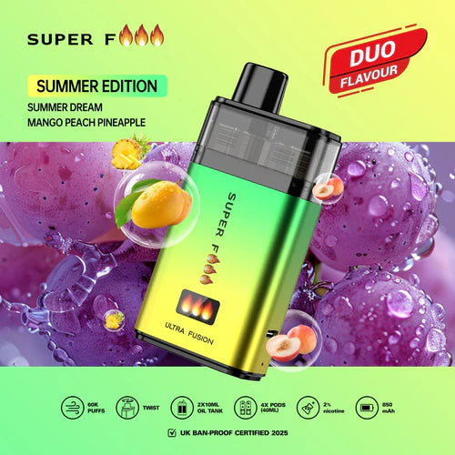 Superfire Ultra Fusion 60K Prefilled Pod Kit