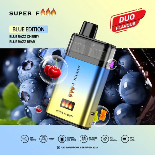 Superfire Ultra Fusion 60K Prefilled Pod Kit