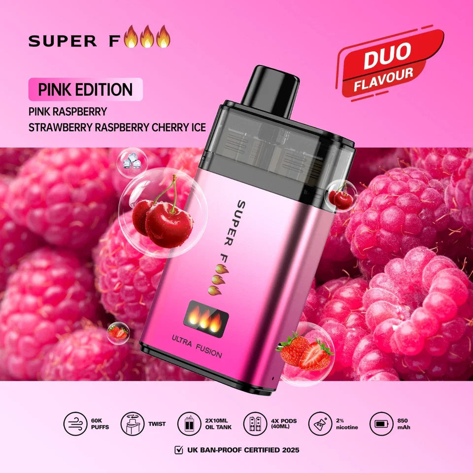 Superfire Ultra Fusion 60K Prefilled Pod Kit