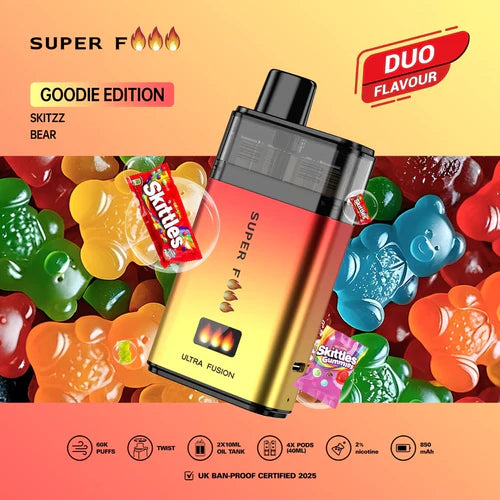 Superfire Ultra Fusion 60K Prefilled Pod Kit