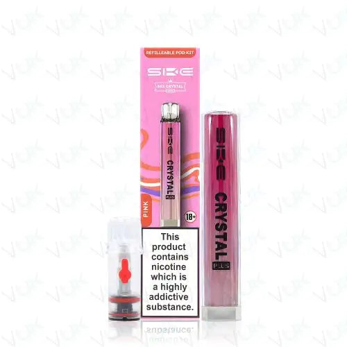 SKE Crystal Plus Refillable Pod Vape Kit Bundle