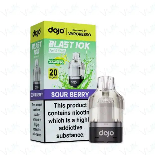 Vaporesso Dojo Blast 10K Prefilled Pod + Refill Container - Box of 5