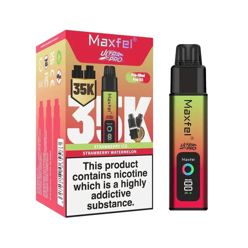 Maxfel Ultra Pro 35k Prefilled Vape Kit - Box of 5