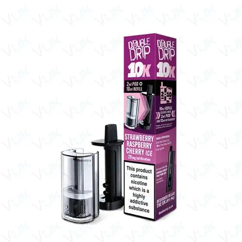 Double Drip 10K Prefilled Pod + Refill Container