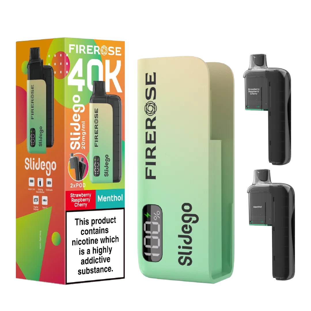 Firerose Slidego 40K Puffs Prefilled Pod Kit
