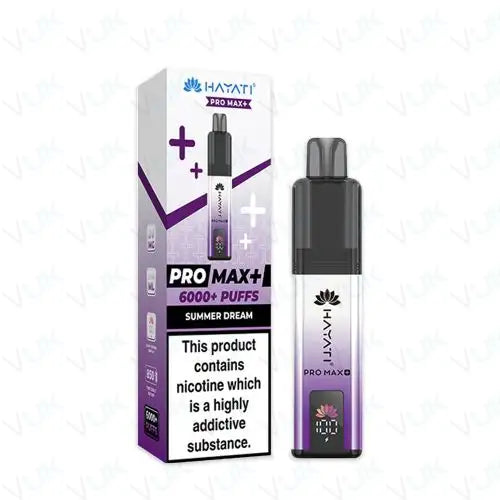 Hayati Pro Max Plus 6000 Prefilled Pod Kit Bundle