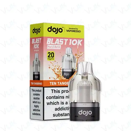 Vaporesso Dojo Blast 10K Prefilled Pod + Refill Container - Box of 5