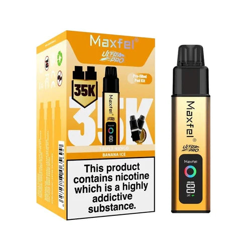 Maxfel Ultra Pro 35k Prefilled Vape Kit - Box of 5