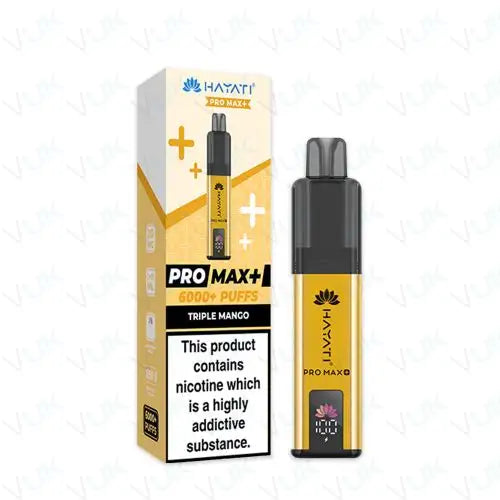 Hayati Pro Max Plus 6000 Prefilled Pod Kit Bundle