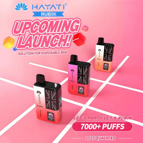 Hayati Rubik 7000+ Puffs Prefilled Kit