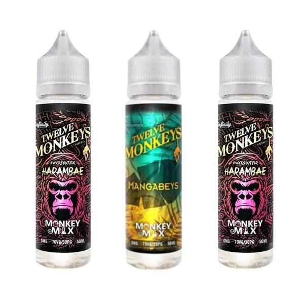 Twelve Monkeys Shortfill E-Liquid | 50ml
