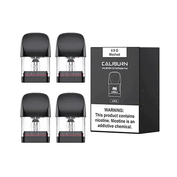 Uwell Caliburn G3 Replacement Pods - Pack of 4
