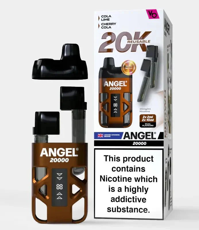 Vapes Bars Angel 20k Prefilled Dual Pod Kit - Box Of 5