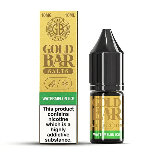 Gold Bar Nic Salts 10ml E-Liquids (Box Of 10)