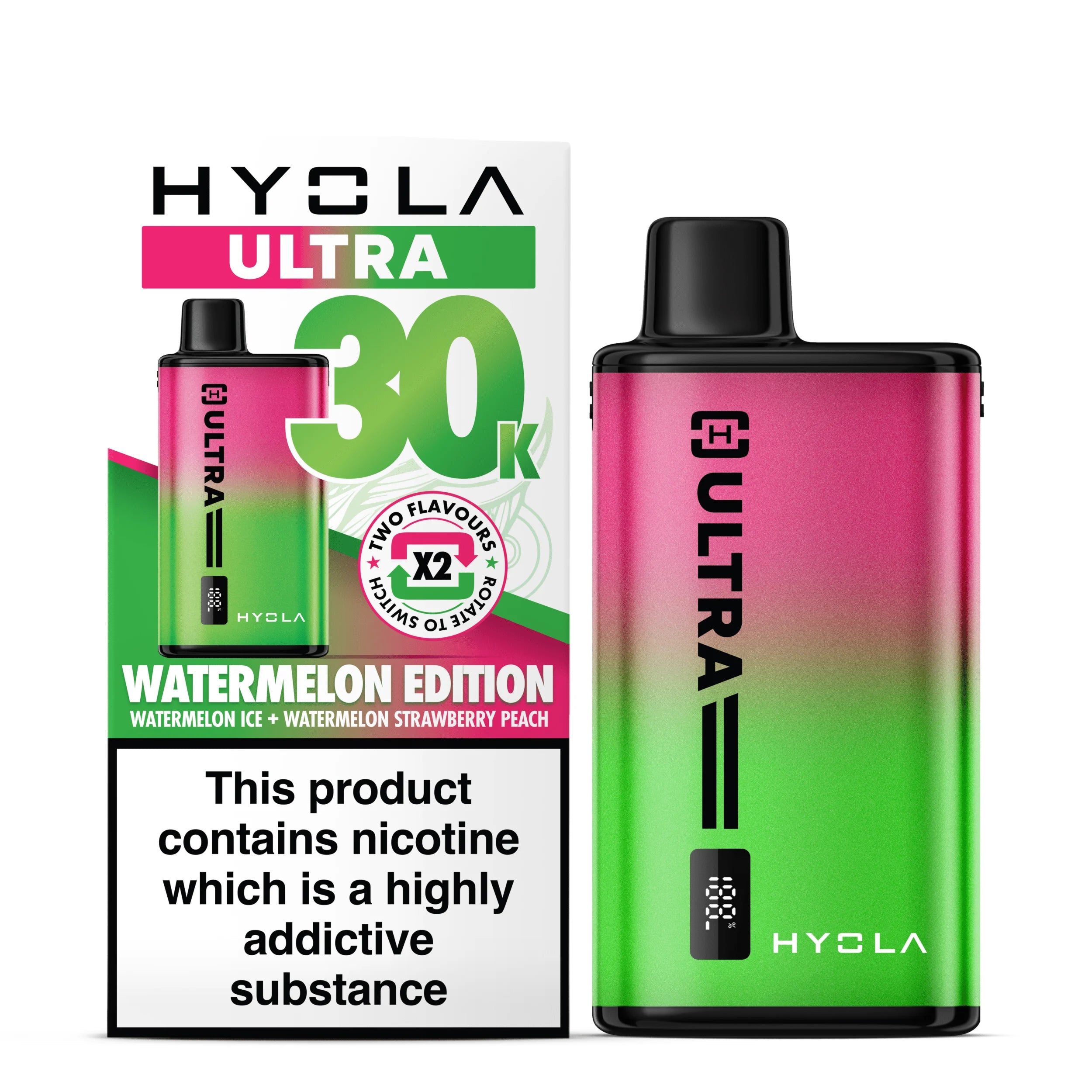 Hyola Ultra 30k Puffs Prefilled Kit - Box of 5