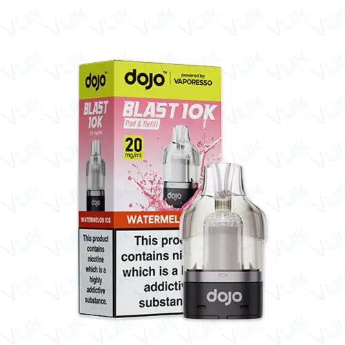 Vaporesso Dojo Blast 10K Prefilled Pod + Refill Container - Box of 5