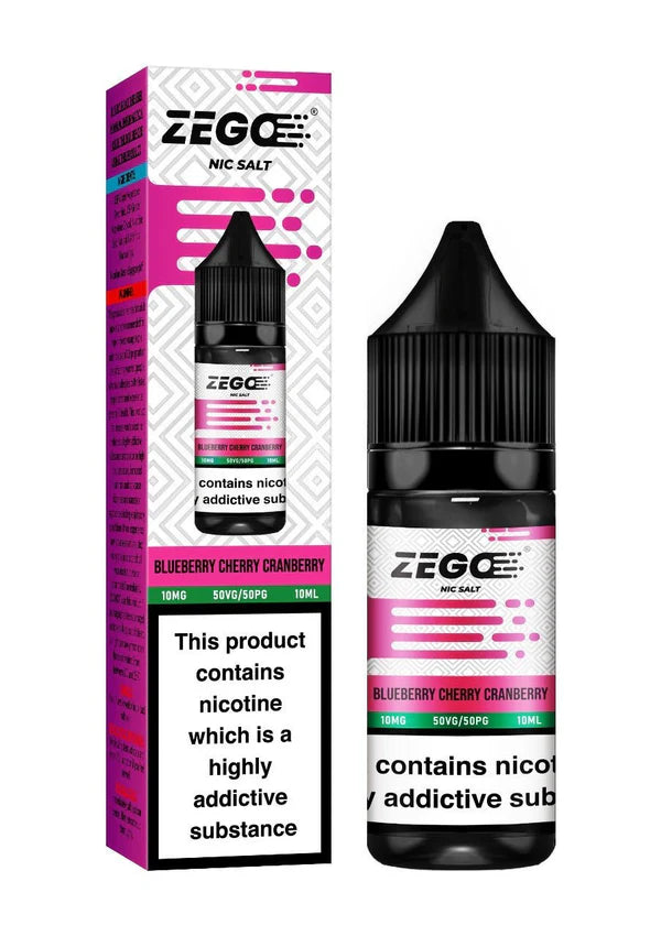 Zego Nic Salt 10ml E-Liquid - Box of 10