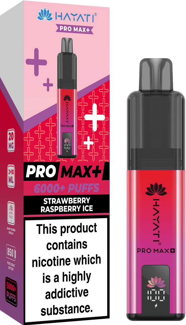Hayati Crystal Pro Max+ 6000 Puffs Vape Kit - Image 4
