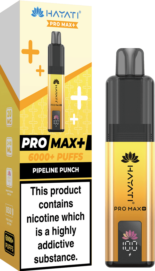 Hayati Crystal Pro Max+ 6000 Puffs Vape Kit - Image 3