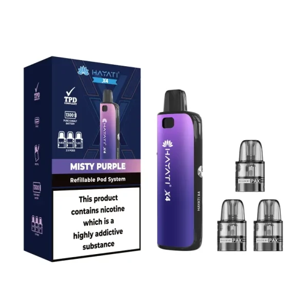 Hayati X4 Refillable Pod Vape Kit - Image 2
