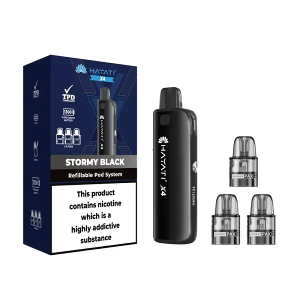 Hayati X4 Refillable Pod Vape Kit - Image 4
