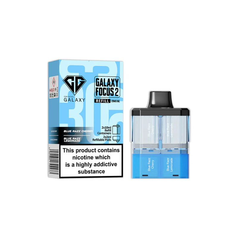 Crystal Galaxy Focus 2 30k Prefilled Pods - Box of 5