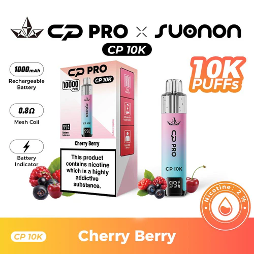 Crystal Pro 10000 (CP10K) Disposable Vape TPD Compliant - Box of 5