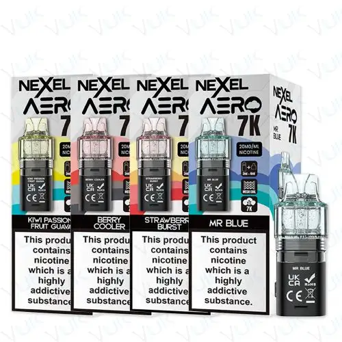 Nexel Aero 7K Prefilled Pod + Refill Container